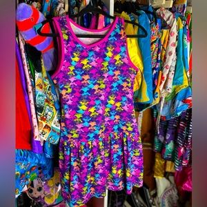 Trolls rainbow dress